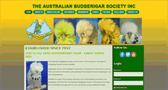 Desktop Screenshot of absbudgieclub.org.au